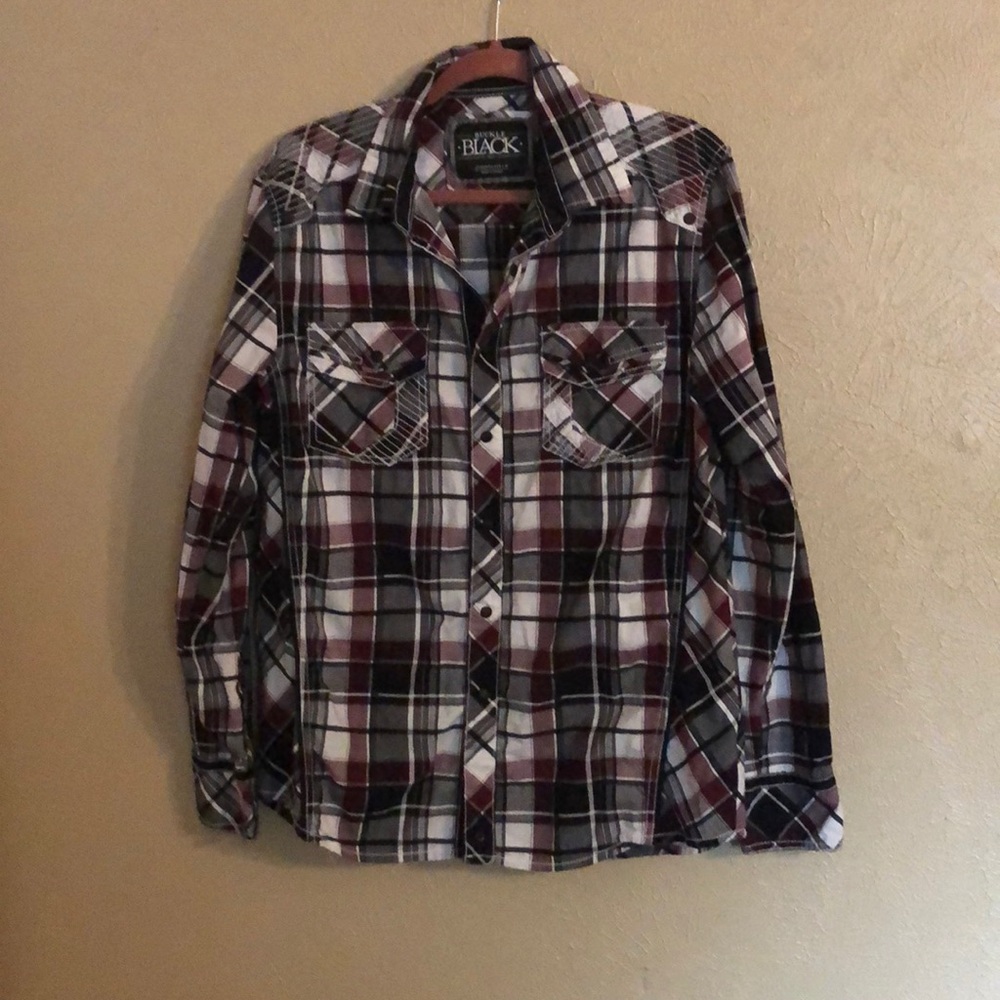 Buckle Black men’s shirt size M